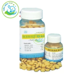 Berberin BM 5mg - Lọ 500 viên (10 lọ)